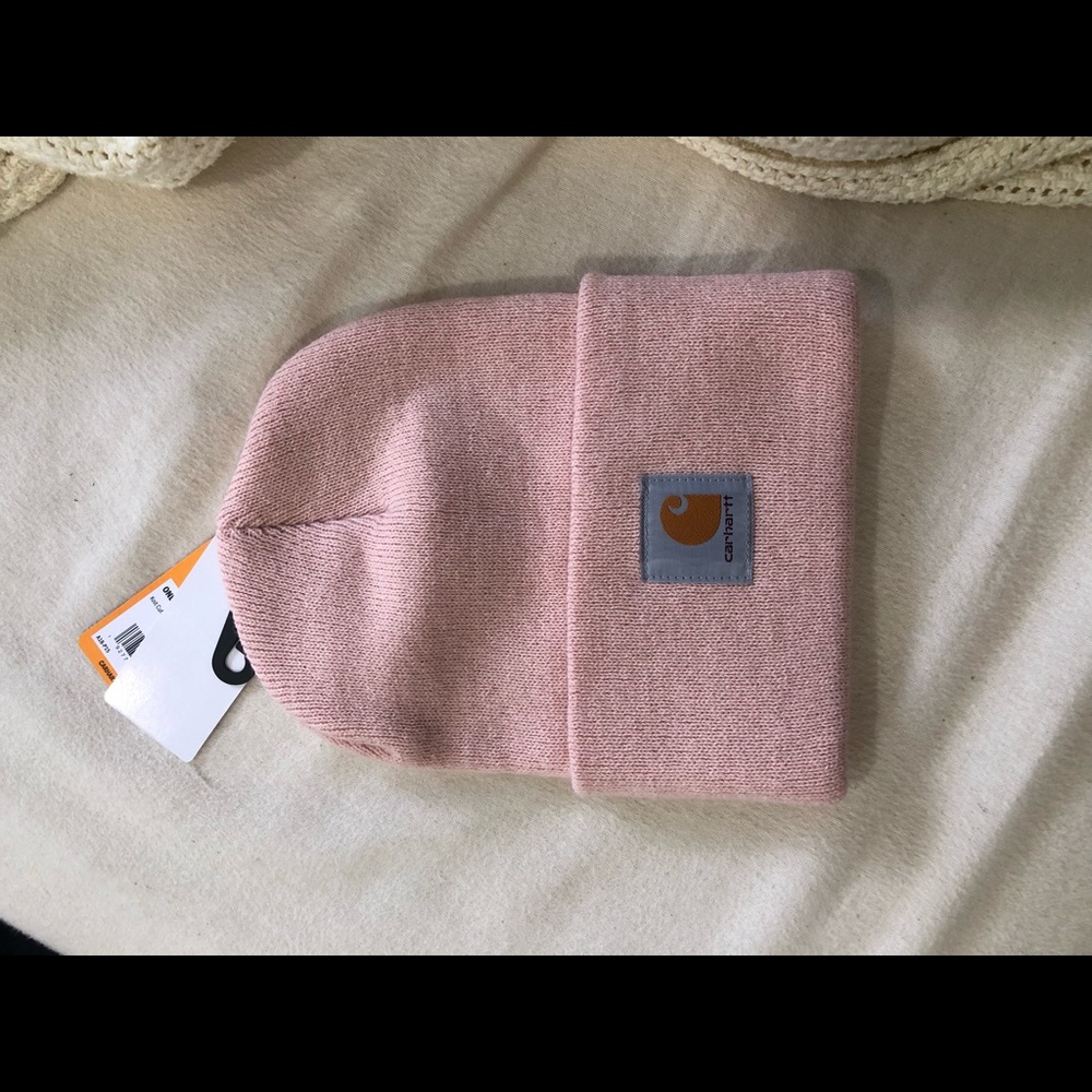 Light Pink Carhartt Beanie